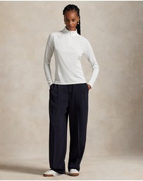 Polo Ralph Lauren - Stretch Jersey Quarter-Zip Top