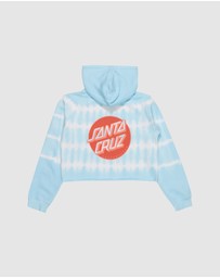 Santa Cruz - Other Dot Redux Cropped Hoodie - Teens