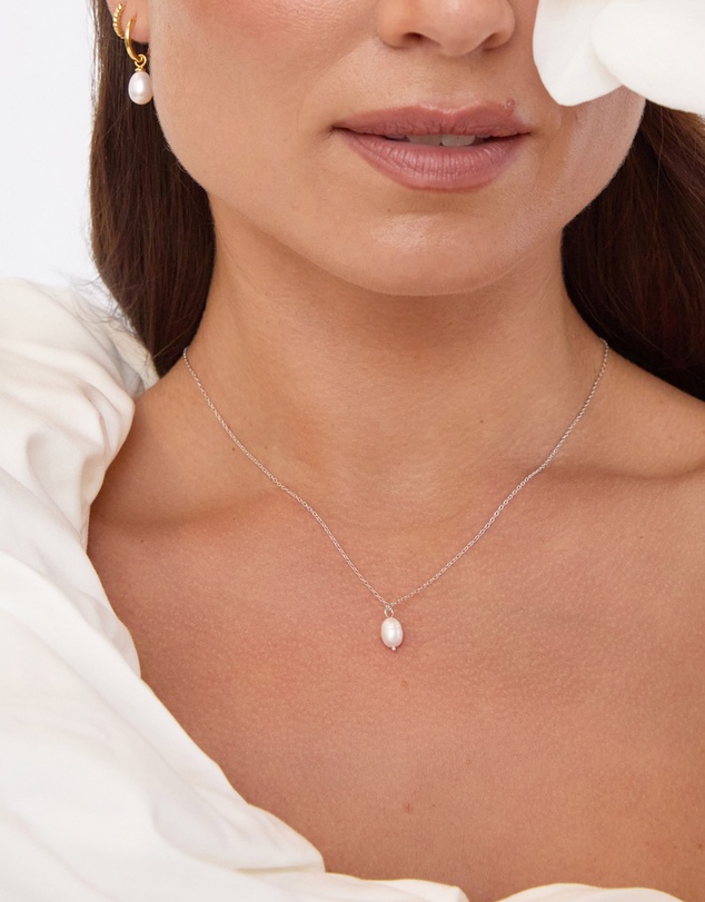 The Silver Collective - Zali Necklace Silver