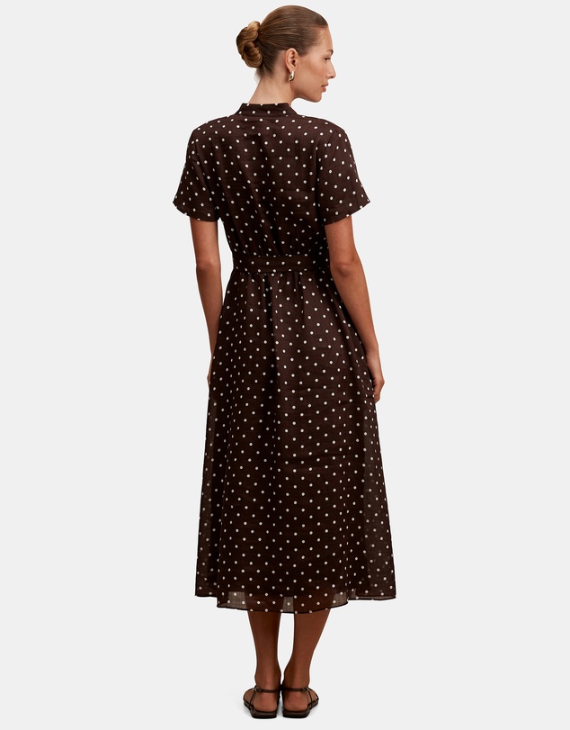 Forever New - Therese Short Sleeves Midi Dress