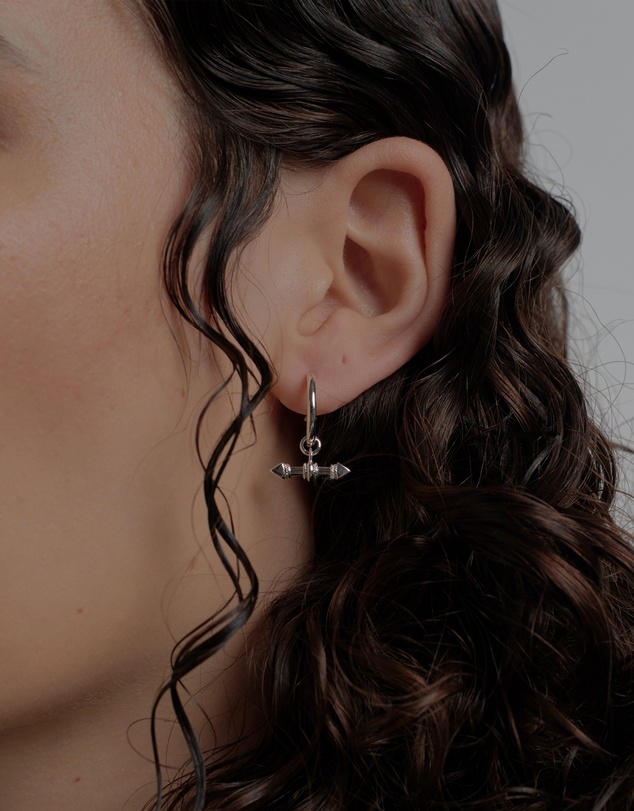 Karen Walker - Arrow Fob Earrings