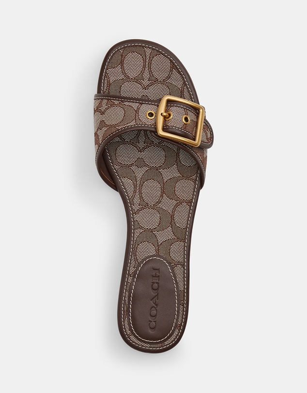Coach - Margot Signature Jacquard Flats