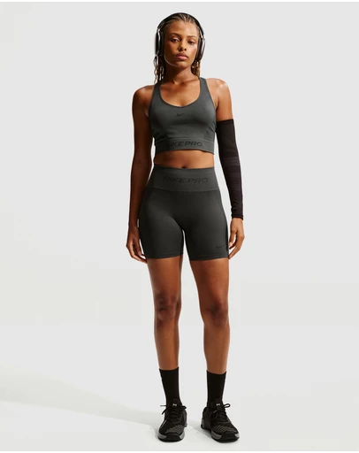 Nike - Nike Pro Seamless Dri-FIT Cropped Tank Top