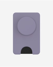 PopSockets - PopWallet+ MagSafe Softgoods Phone Wallet Card Holder+ Magnetic Adapter Ring