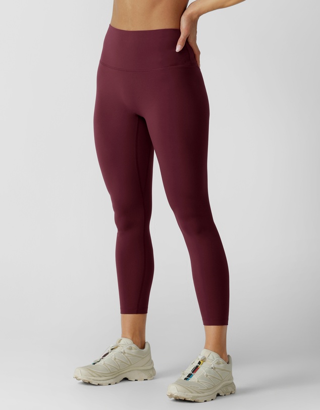 Lorna Jane - Lotus No Ride Phone Pocket Ankle Biter Leggings
