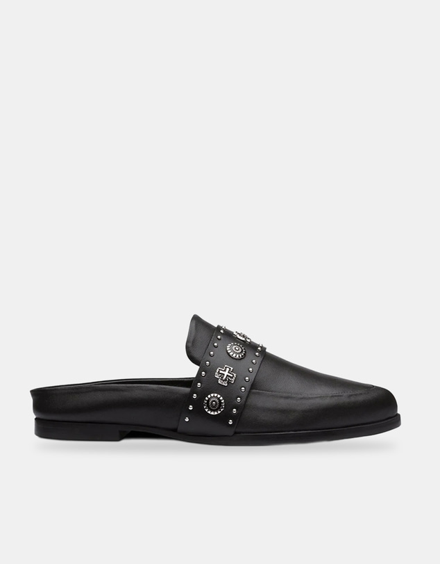 Sol Sana - TUESDAY SLIDE BLACK/SILVER WESTERN