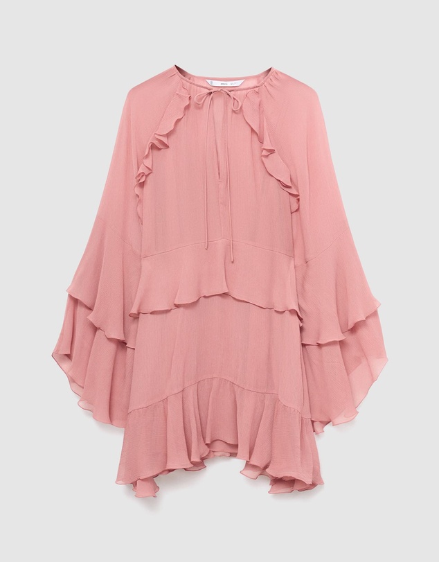 M.N.G - Short Ruffled Dress