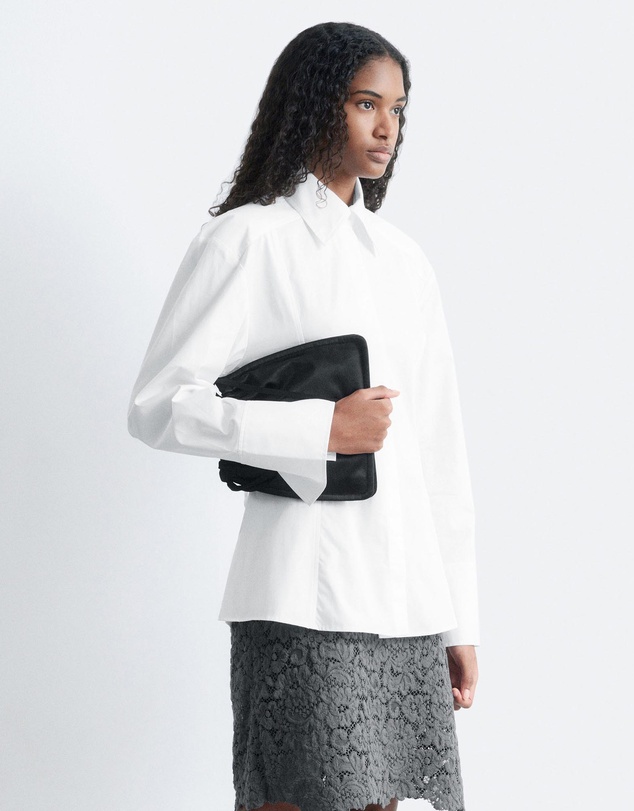 & Other Stories - Tapered Tie-Belt Shirt