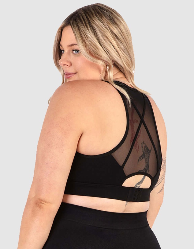 B Free Intimate Apparel - Pregnancy & Nursing Racer Back Bra Easy-On & One-Handed Nursing (B-C-D-DD) Cup