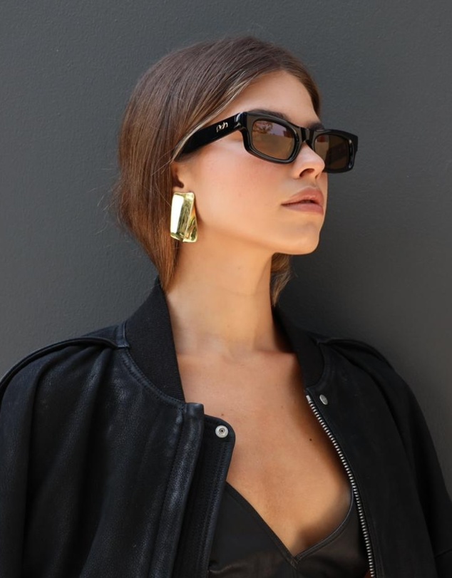 Soda Shades - Rozalia Russia x Soda Shades - Shade 003 Black Olive