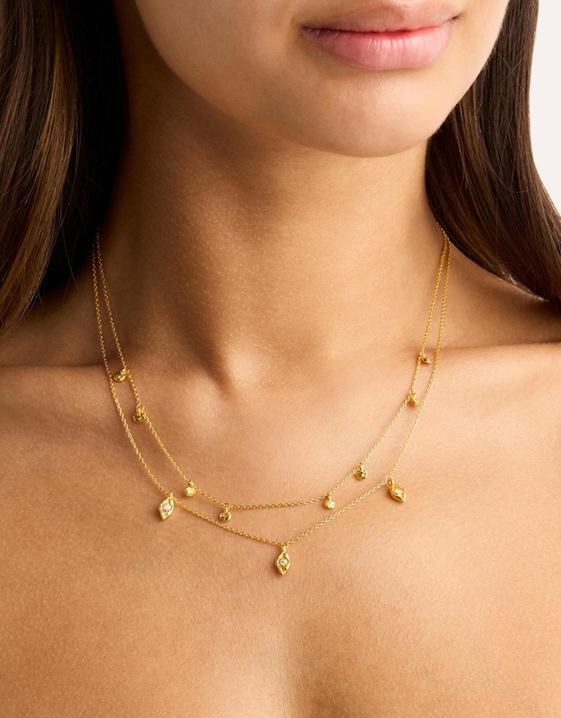 By Charlotte - Gold I Am Protected Necklace