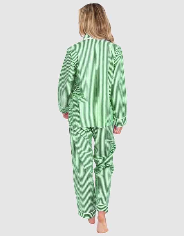 Sant And Abel - Women’s Braddock Green Long PJ Set