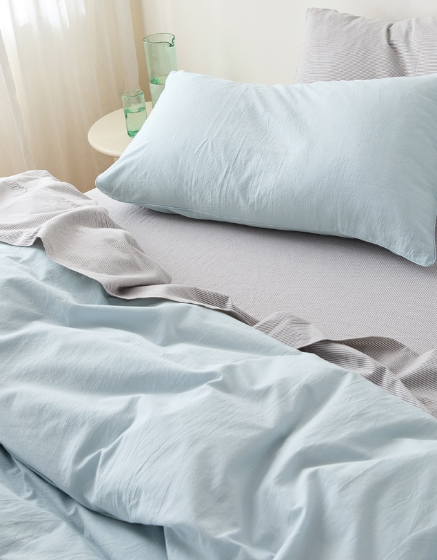 Sheet Society - Leo Washed Cotton Quilt Cover Set