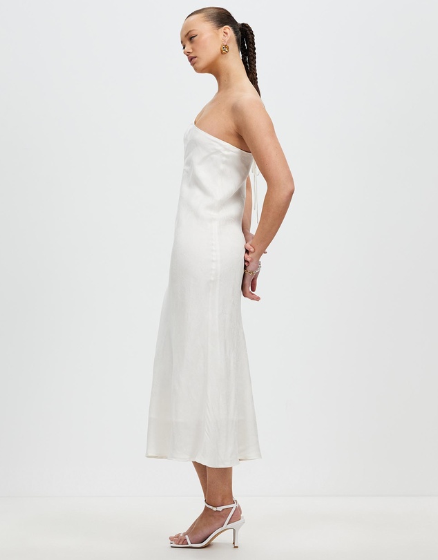 Third Form - Paisley Bias One Shoulder Midi Dress