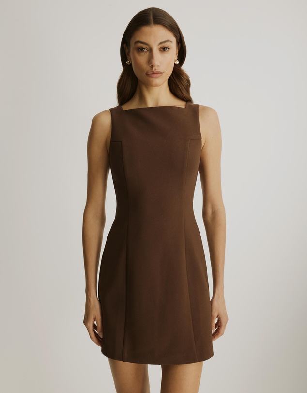Atmos&Here - Shay Crepe Mini Dress