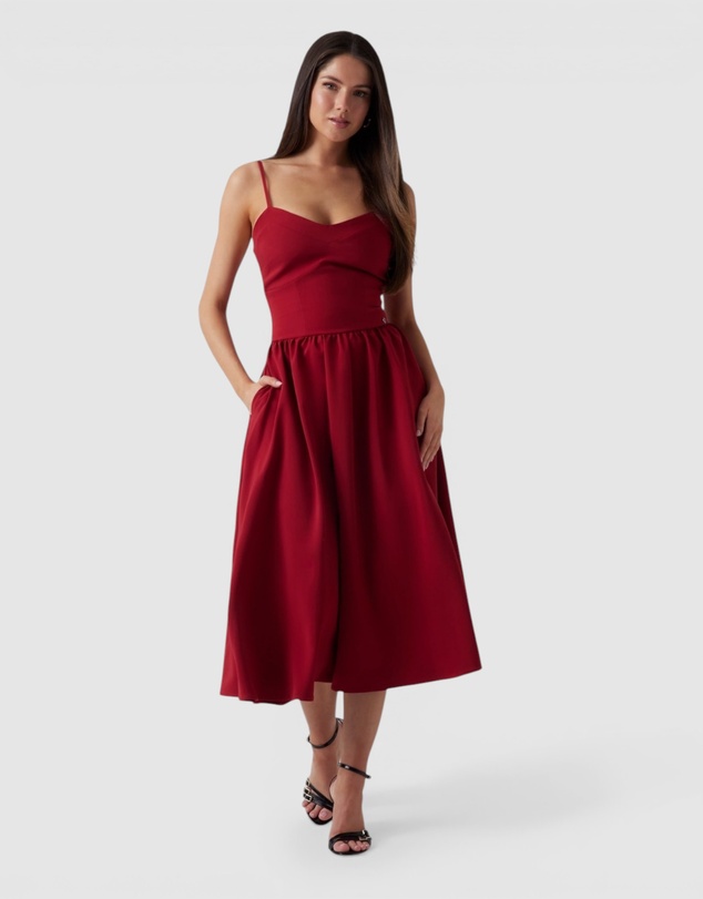 GUESS - Sophie Sleeveless Midi Dress