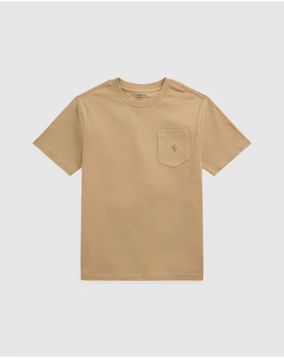 Polo Ralph Lauren - Cotton Jersey Pocket Tee - Teens