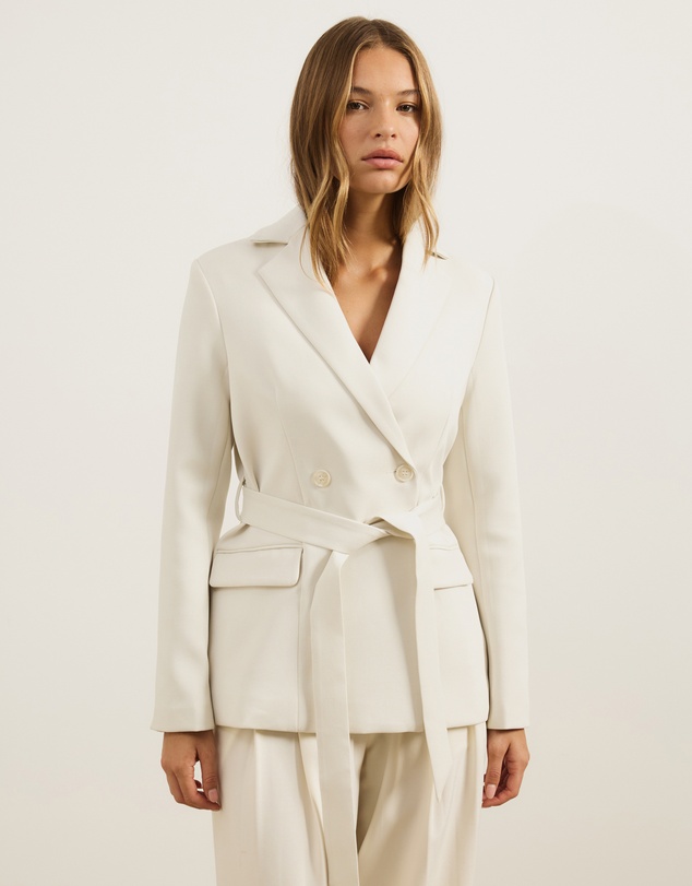 Atmos&Here - Odelia Tie Waist Blazer