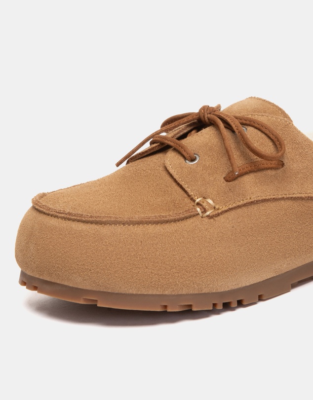 EVERAU - EverAU Ugg Creago Cow Suede Upper Loafer Oxfords Flats