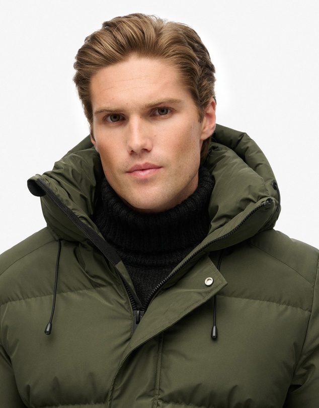 Superdry - Hooded 5 Baffle Sports Puffer