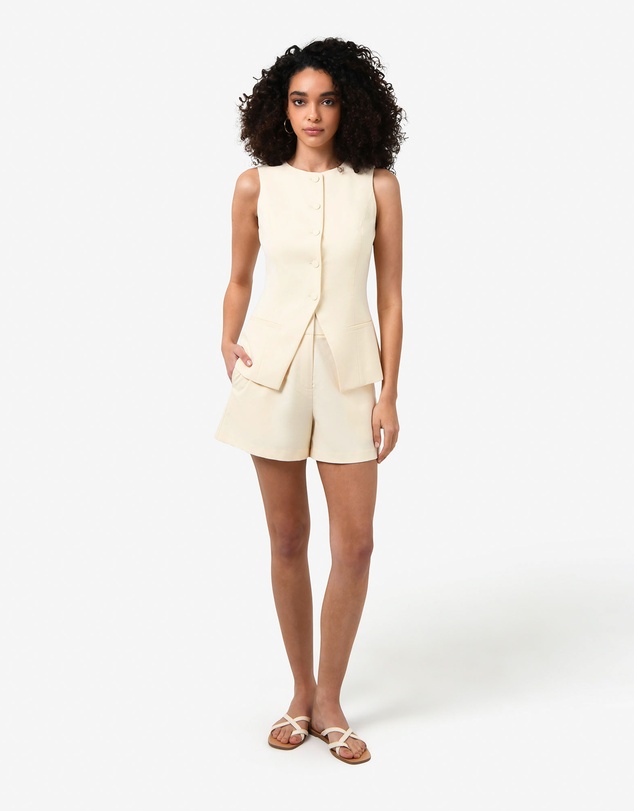 Forcast - Rylan Longline Button Vest