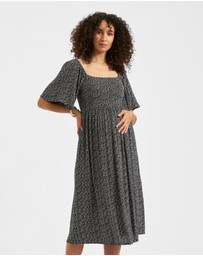 Ripe Maternity - Emmy Shirred Dress