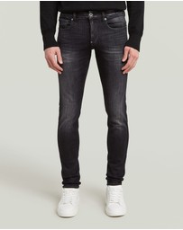 G-Star - Revend Skinny medium aged faded