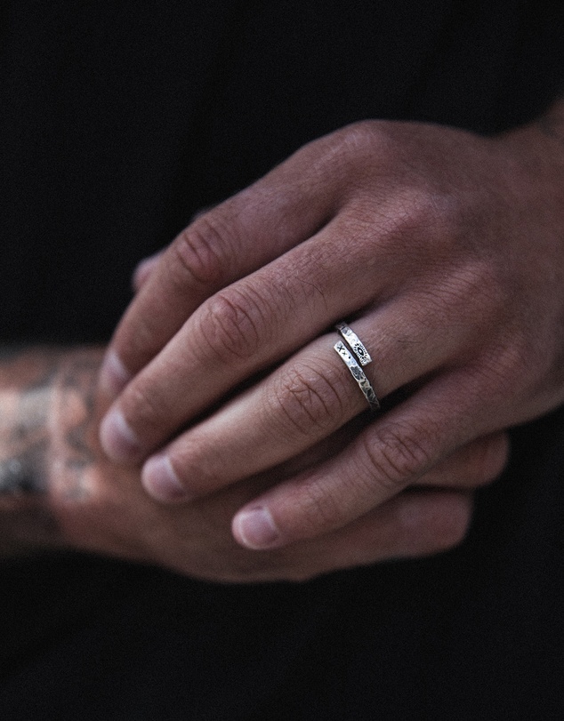 Haze & Glory - ICONIC EXCLUSIVE - Twisted Eye Ring in 925 Silver