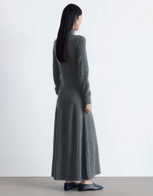 & Other Stories - Merino Wool Turtleneck Maxi Dress