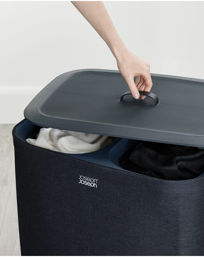 Joseph Joseph - Tota 90L Laundry Separation Basket (Black)