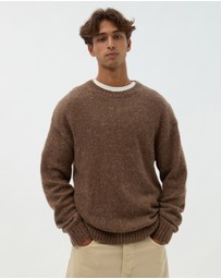 AERE - Wool Blend Relaxed Sweater