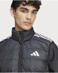 adidas Sportswear - Essentials 3-Stripes Light Down Puffer Vest Mens