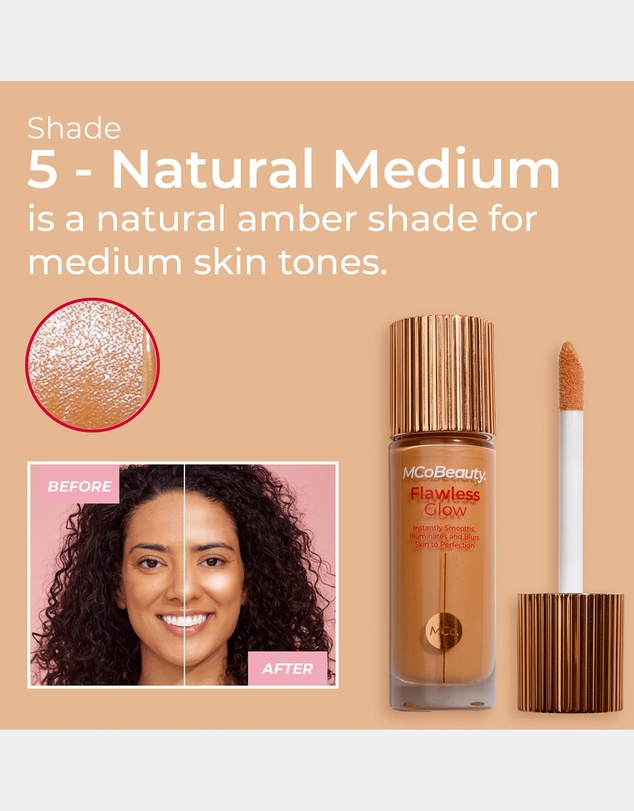 MCoBeauty - Flawless Glow Luminous Skin Filter - 5 (Natural Medium)