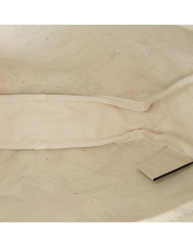 Pre-Loved by Azura Reborn - Pre-Loved Cutout Leather and Flora Canvas Infinity Crossbody