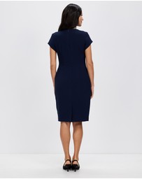 Farage - Eden Crepe Dress