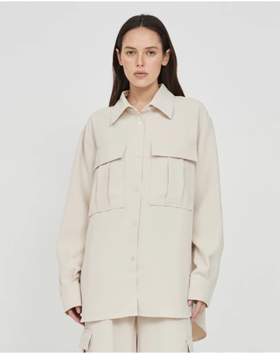 FRIEND of AUDREY - Cunningham Utility Blouse