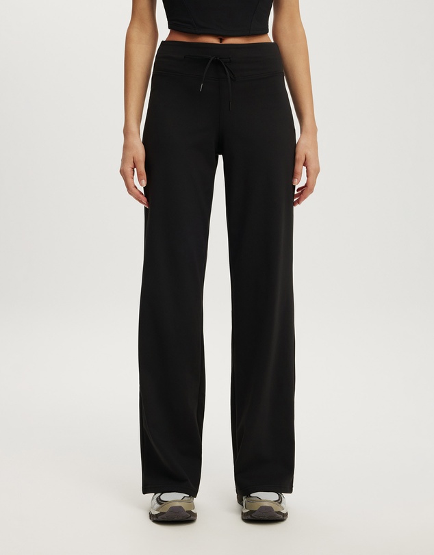 Cotton On Body Active - Ultra Soft Tie Front Wide Leg Pant
