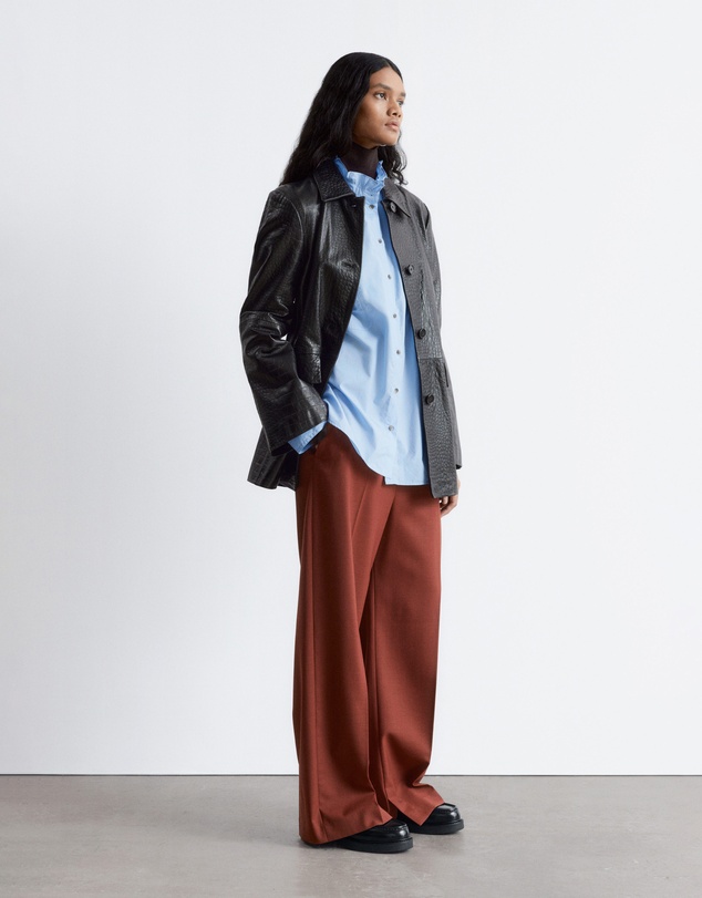 & Other Stories - Wool Press-Crease Trousers
