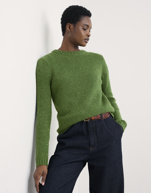 Seasalt - Seasalt Cornwall Green Dawson Pick Jumper