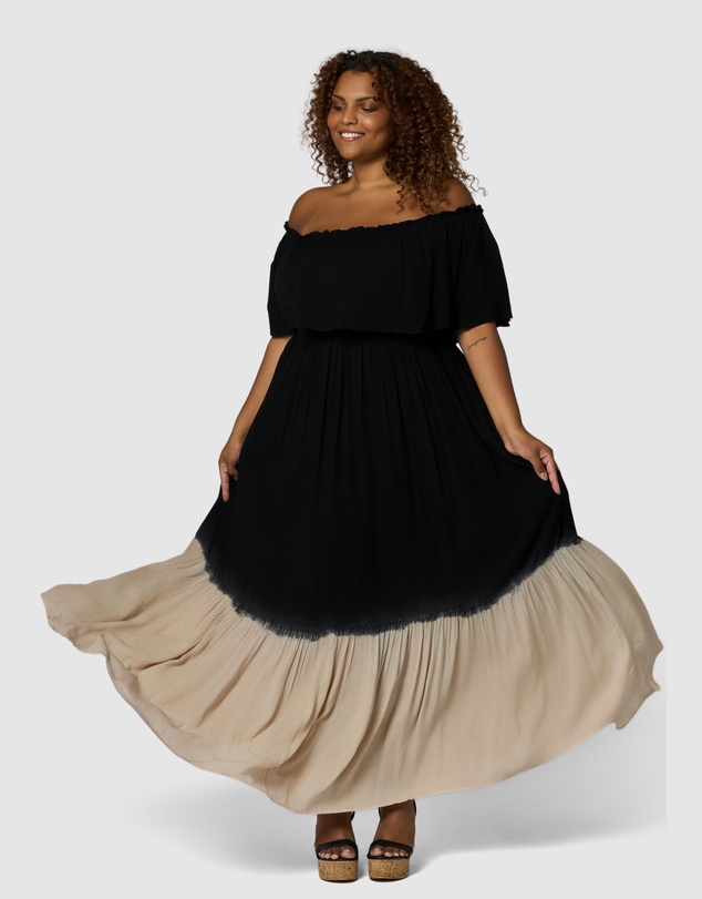 The Poetic Gypsy - Moondive Maxi Tie Dye Dress