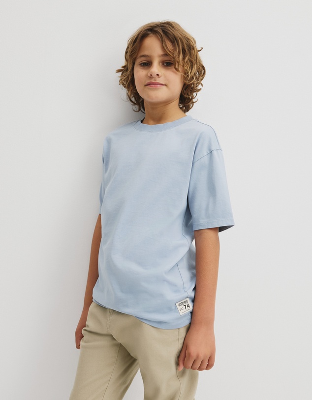 Country Road - Teen Australian Cotton Relaxed Short Sleeve T-shirt
