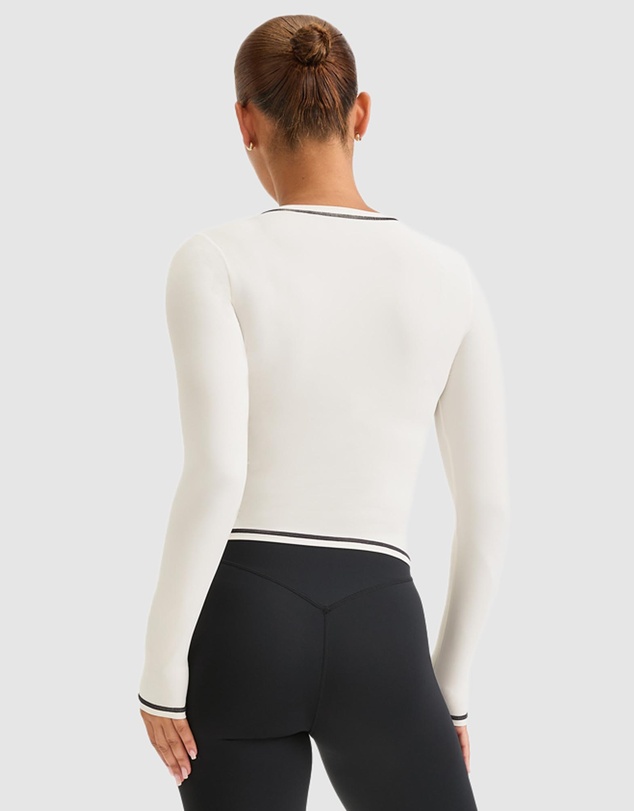 TALA - UltraLite Contrast Stitch Long Sleeve Active Top