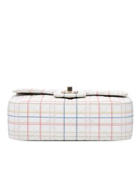 Pre-Loved by Azura Reborn - Pre-Loved Mini Rectangular Classic Printed Calfskin Single Flap
