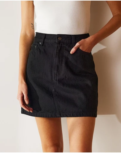 Atmos&Here - Rina Denim Mini Skirt