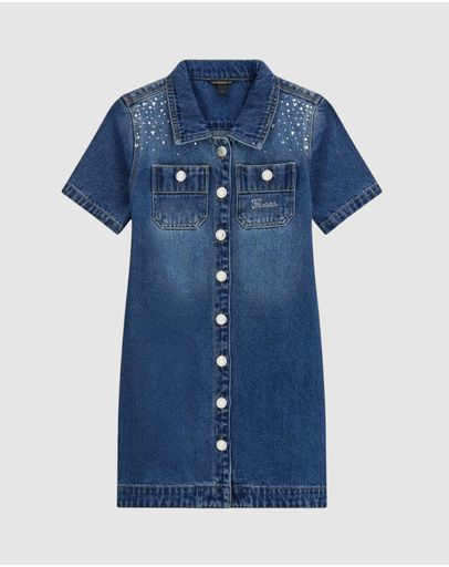 DUSTY DEEP BLUE WASH