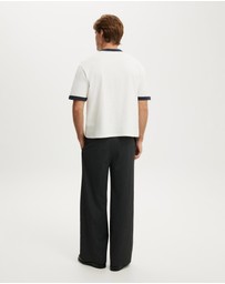 Cotton On - Super Baggy Pleated Pant