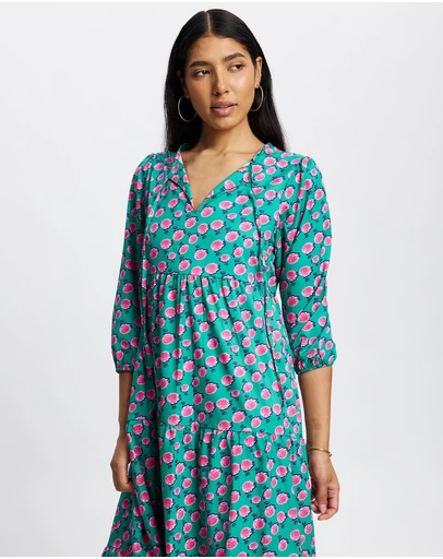 KAJA Clothing - Geometric Dress