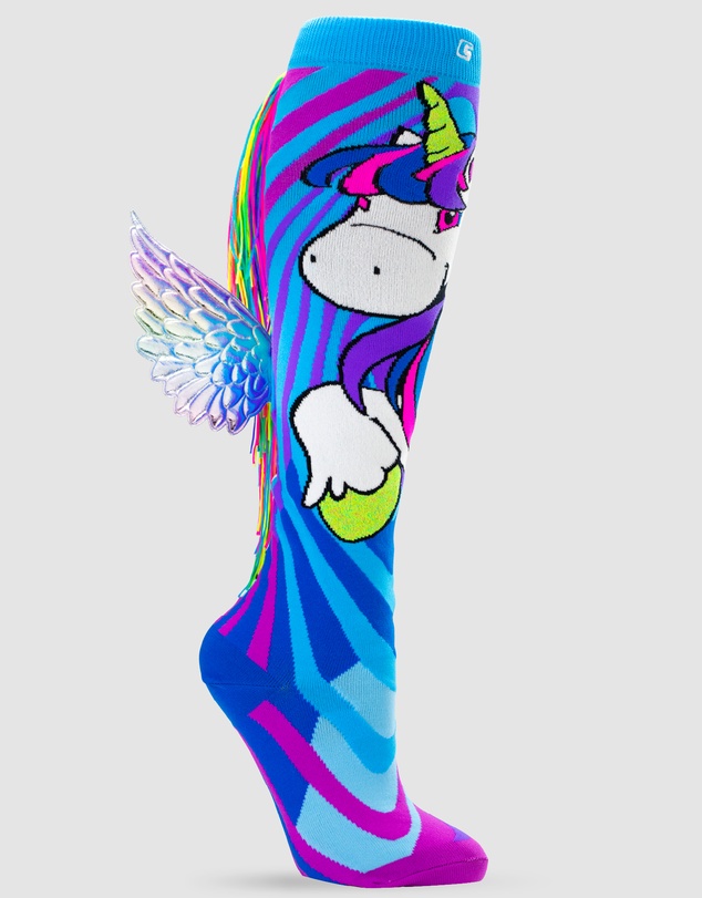 Crazy Skates - Crazy Socks Unicorn Knee-High Socks