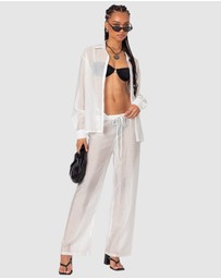 EDIKTED - Breezy Sheer Pants