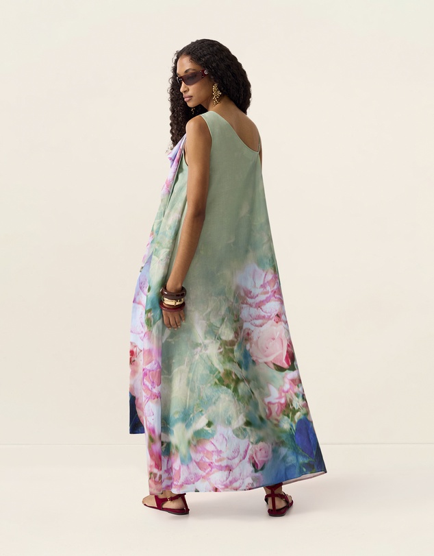 MOS The Label - Roses Maxi Dress